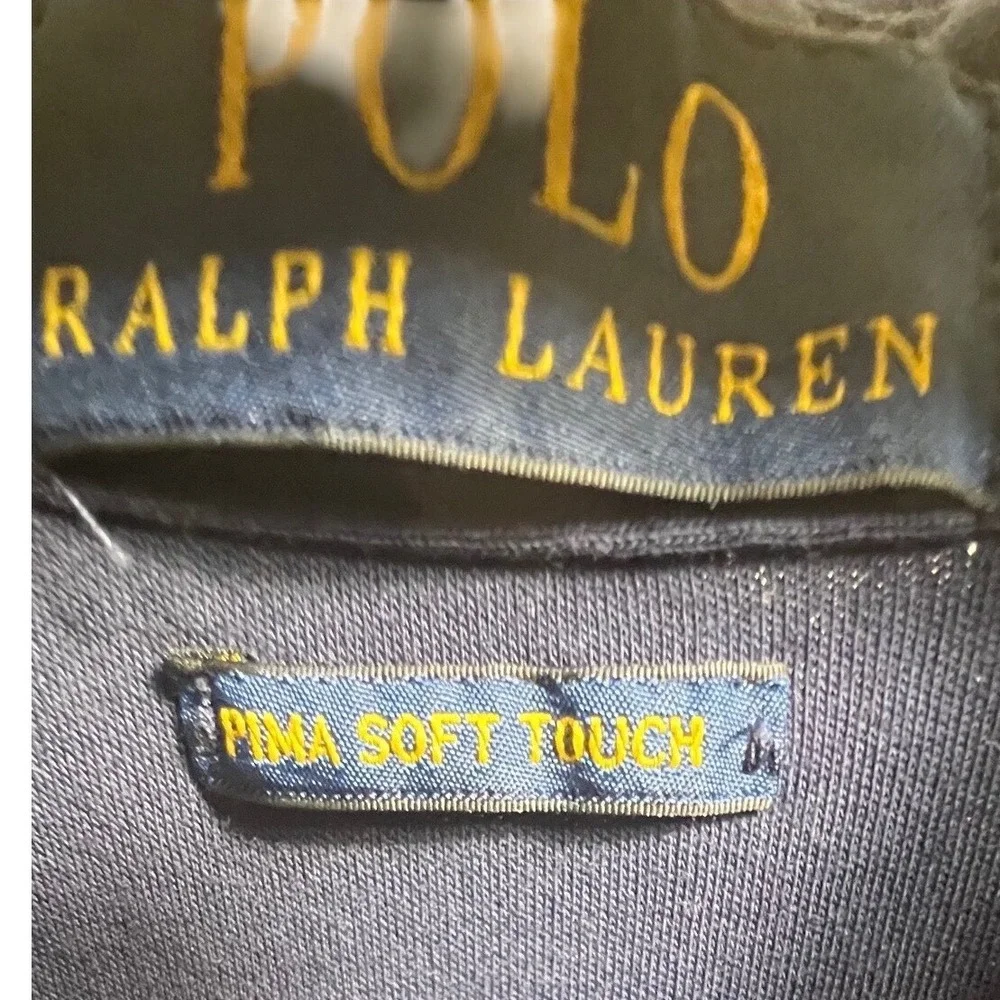 Polo Ralph Lauren Men's Navy Blue‎ Pima Cotton Classic Fit Polo Shirt XXL